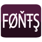 text font generator android application logo